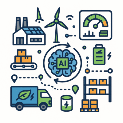 Optimización energética y logística con IA
