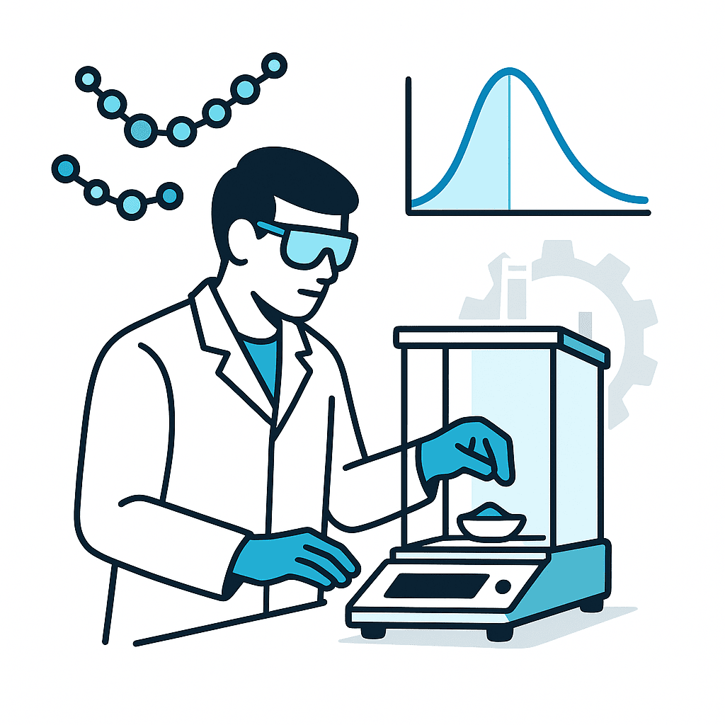 Fromp, control de peso molecular